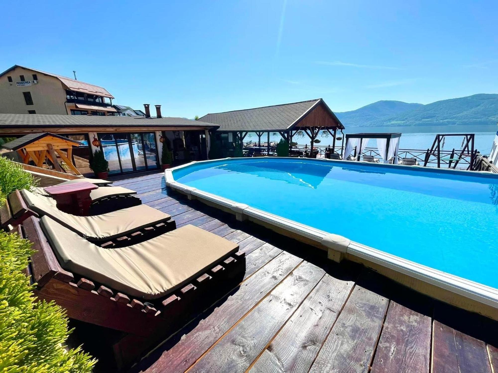 Mustaciosul Dunarii Hotel Ieşelniţa Екстериор снимка
